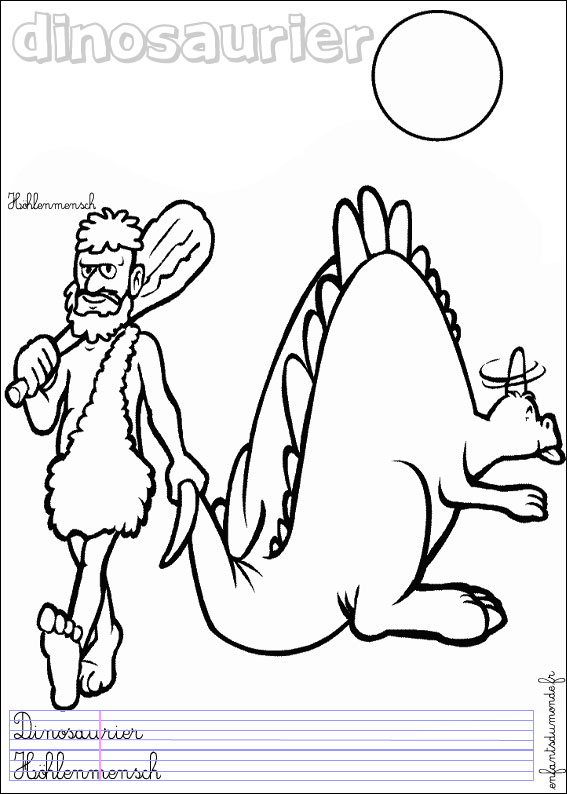 coloriage dinosaure 6